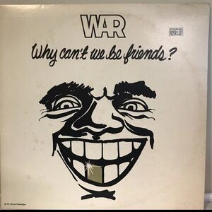 Vinyl Record - Black and White Album Cover